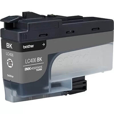Cartucho de Tinta Brother LC406BKS Preto - Impressorajato