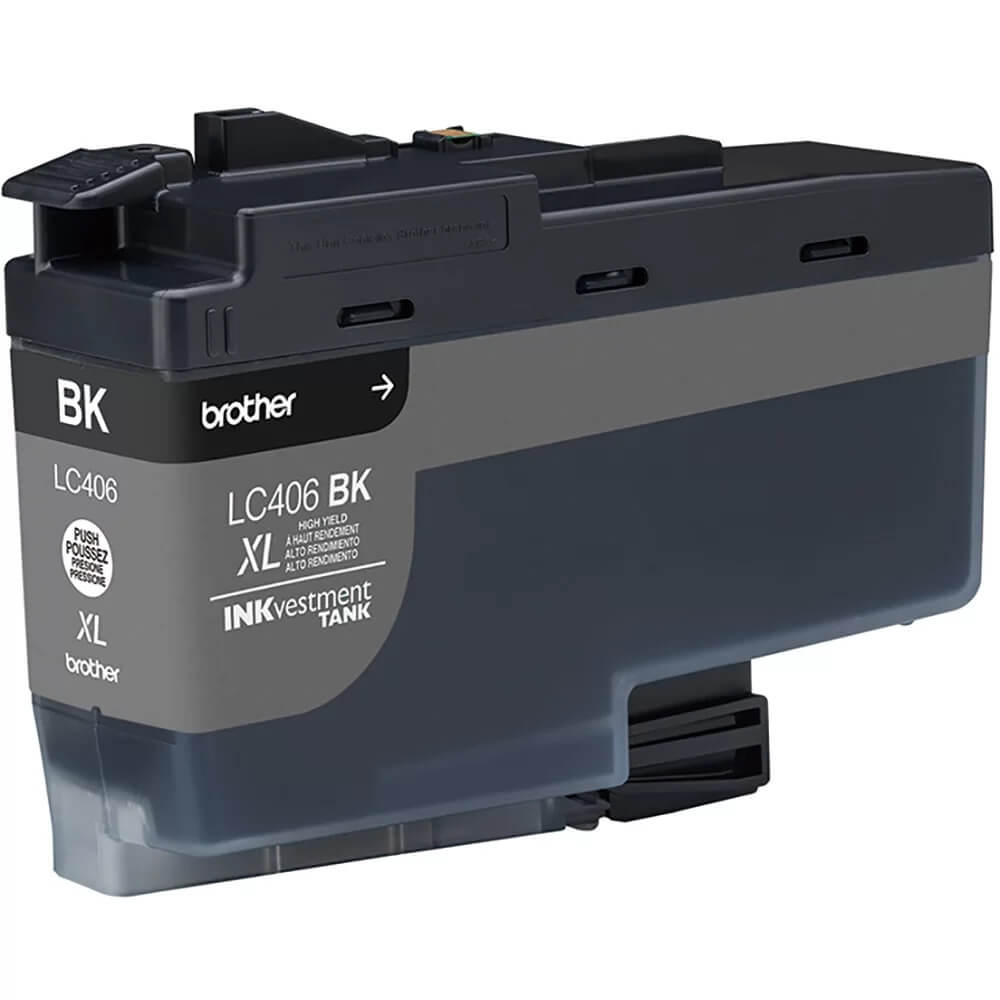 Cartucho de Tinta Brother LC406XLBKS Preto - Impressorajato