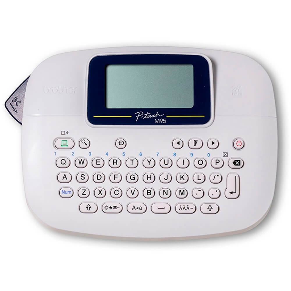 Rotulador Eletrônico Brother PT-M95WT - Branco - Impressorajato