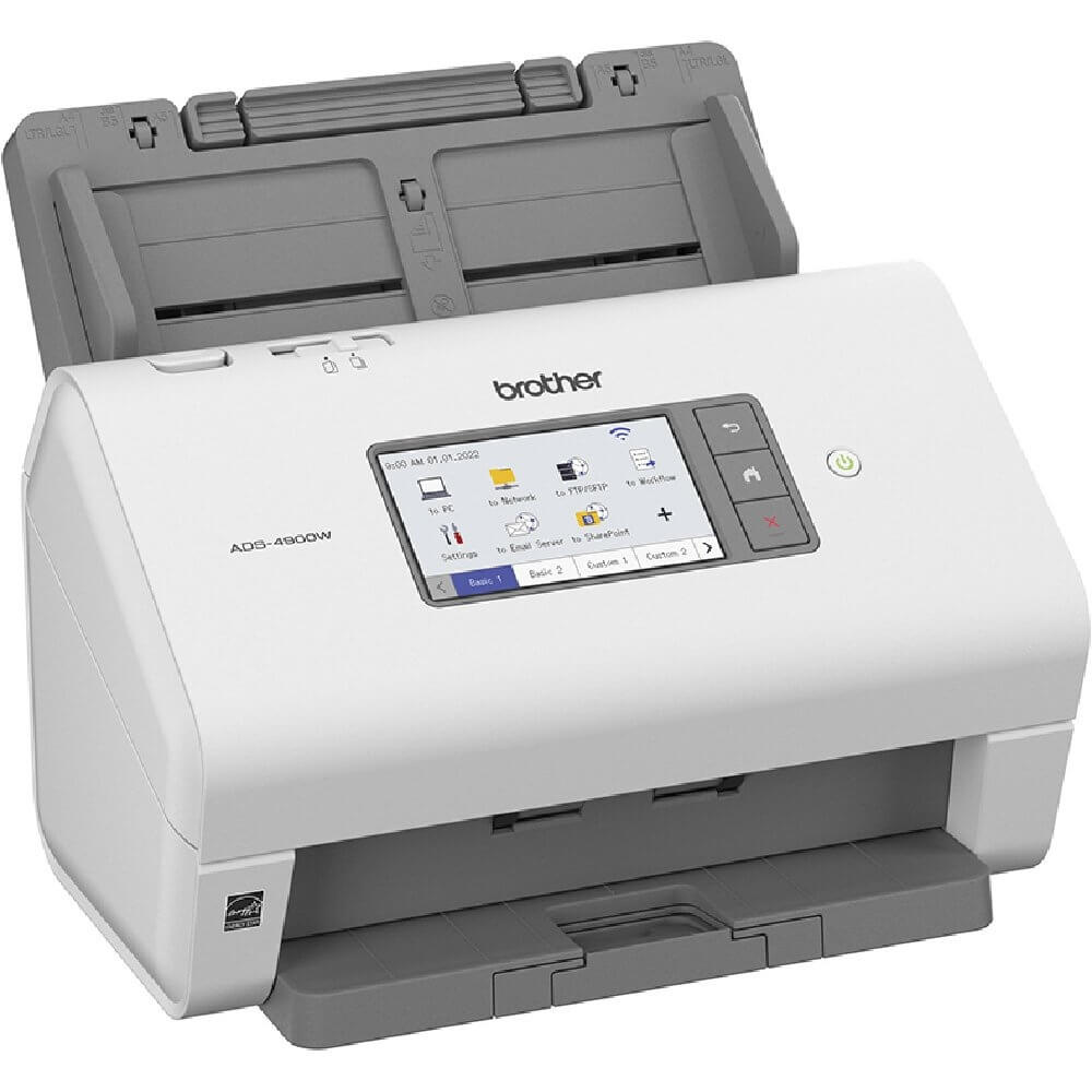 Scanner de Mesa Brother ADS-4900W, Wi-Fi, Duplex - Impressorajato