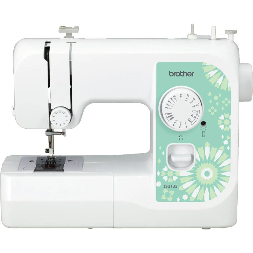 Máquina de Costura Brother JS2135BRV mecânica com 14 pontos, 220V