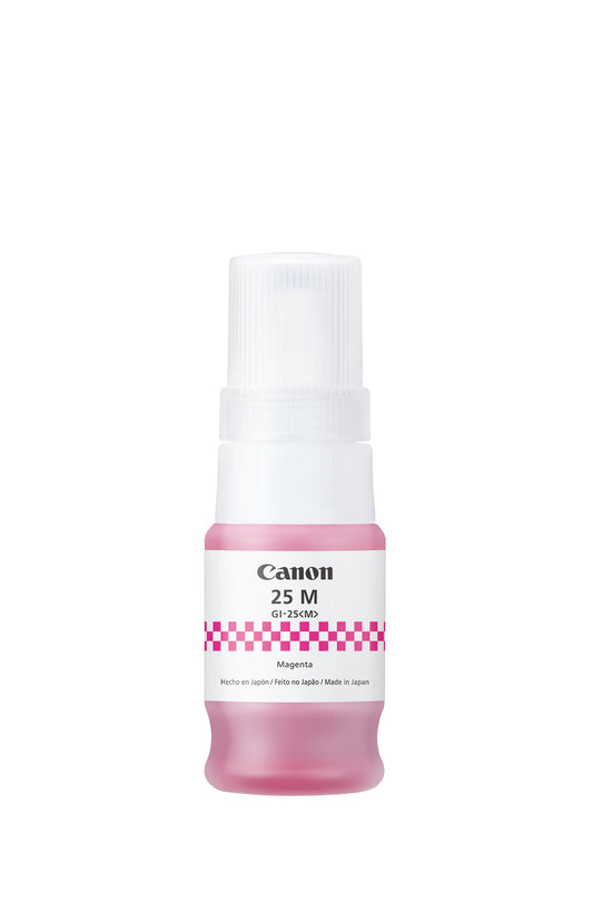 Refil de Tinta Canon GI-25M Magenta 37ml para GX2010