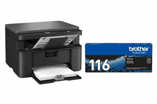 Multifuncional Brother DCP-L1632W Laser Monocromática Com Toner TN116 Preto