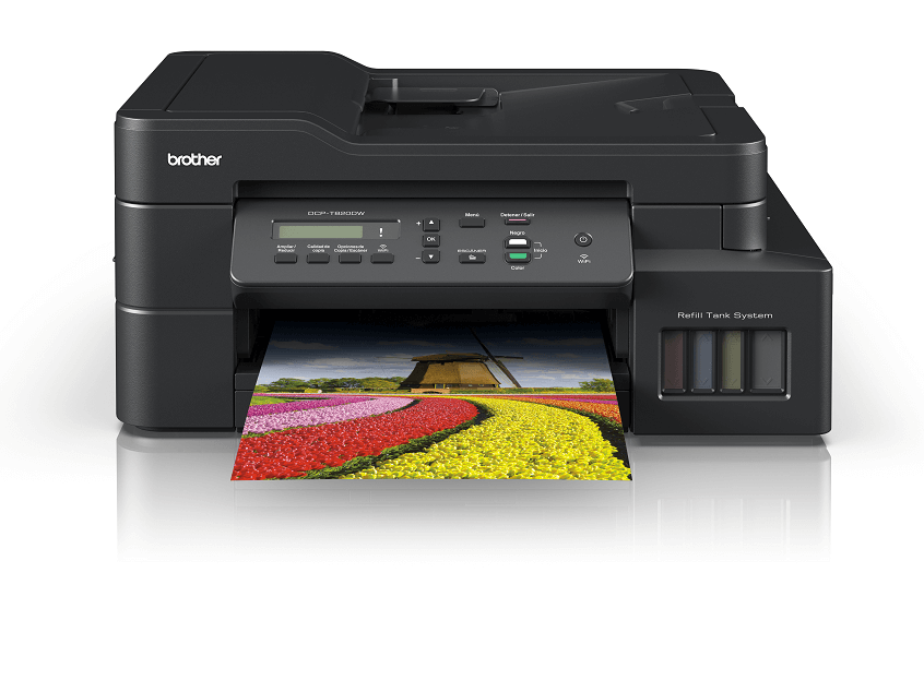 Impressora Multifuncional Brother DCP-T820DW Tanque de Tinta Color - Impressorajato