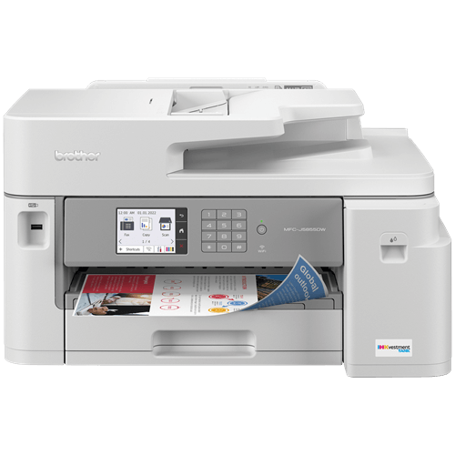 Impressora Multifuncional Jato de tinta Brother MFCJ5855DW - Impressorajato