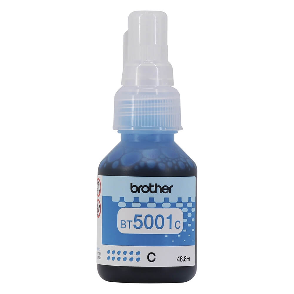 Refil de Tinta Brother BT 5001 C Ciano - Impressorajato