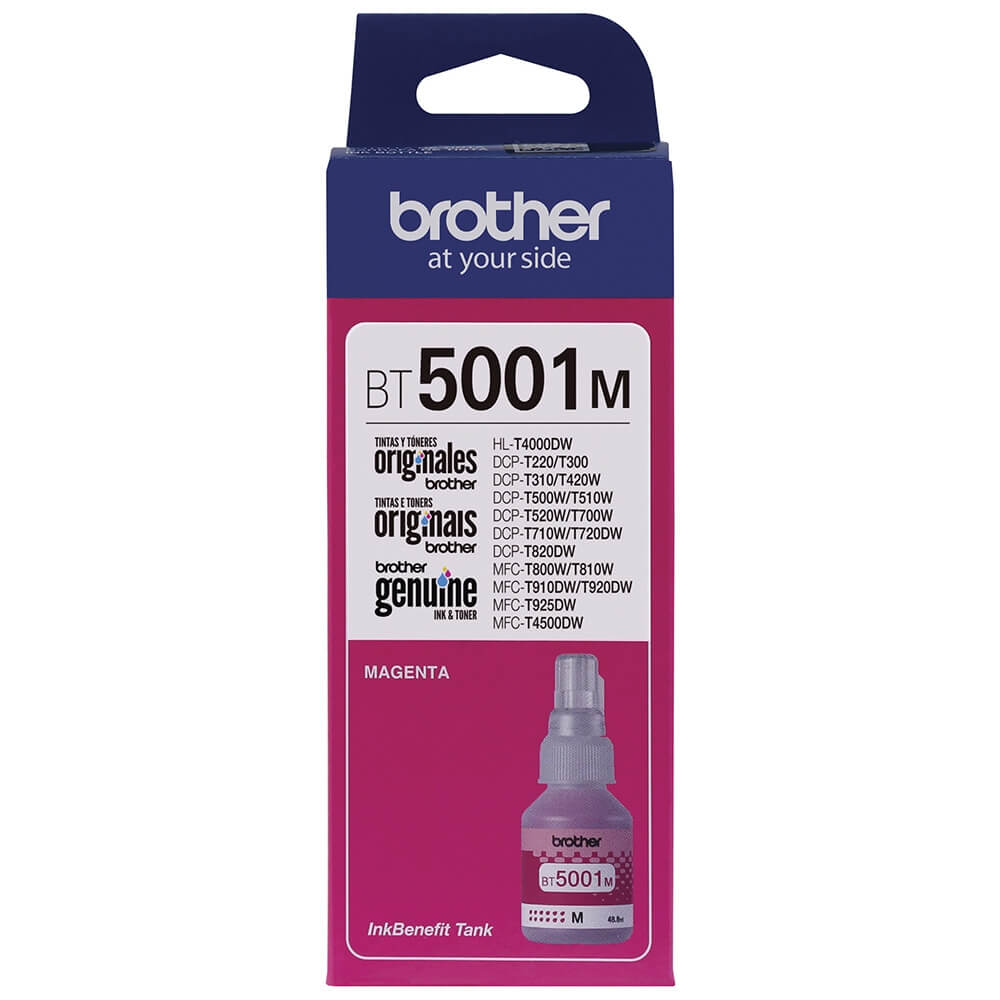 Refil de Tinta Brother BT 5001 M Magenta - Impressorajato