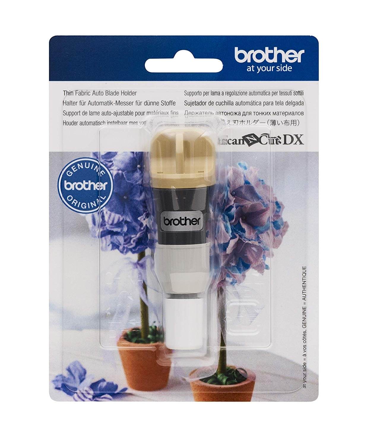 Suporte para Lâmina Automática para Tecido Fino CADXHLDQ1 Bege p/ Brother SDX 125 225 - Impressorajato