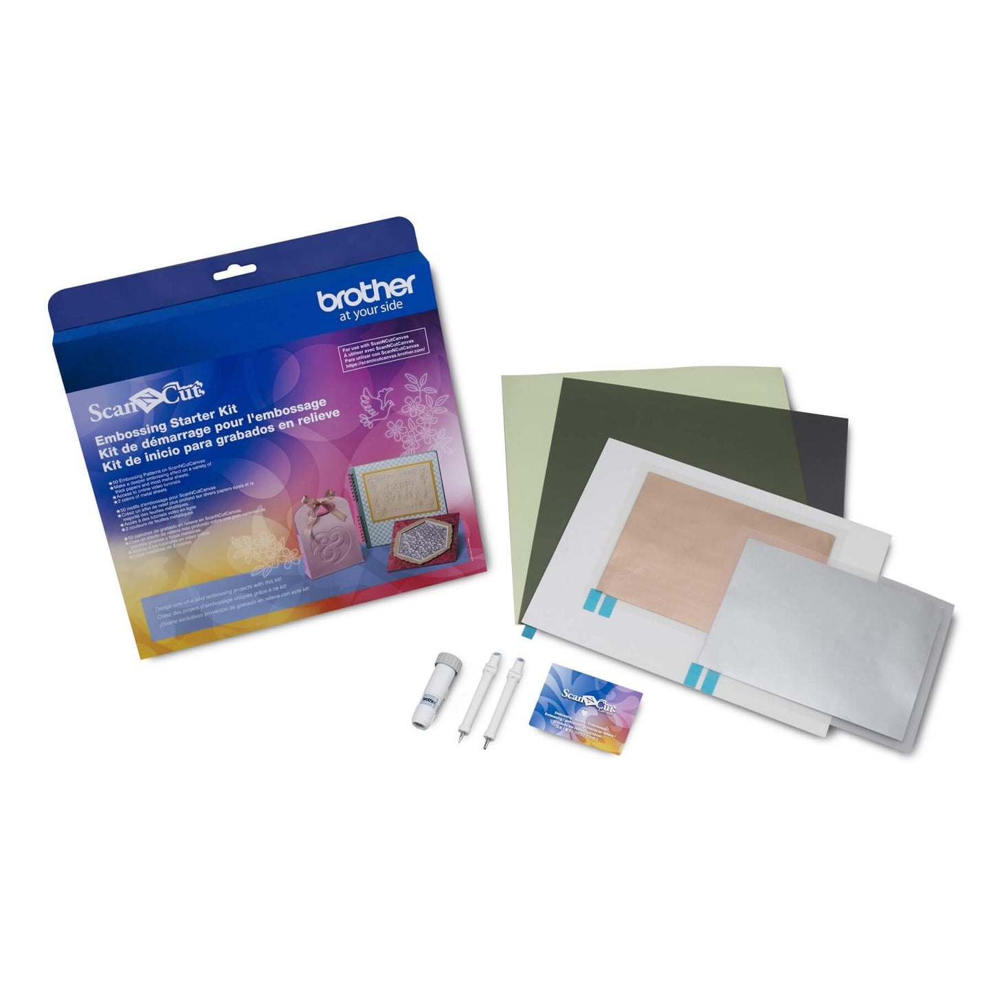Kit Emboss CAEBSKIT1 para Brother ScanNCut - Impressorajato