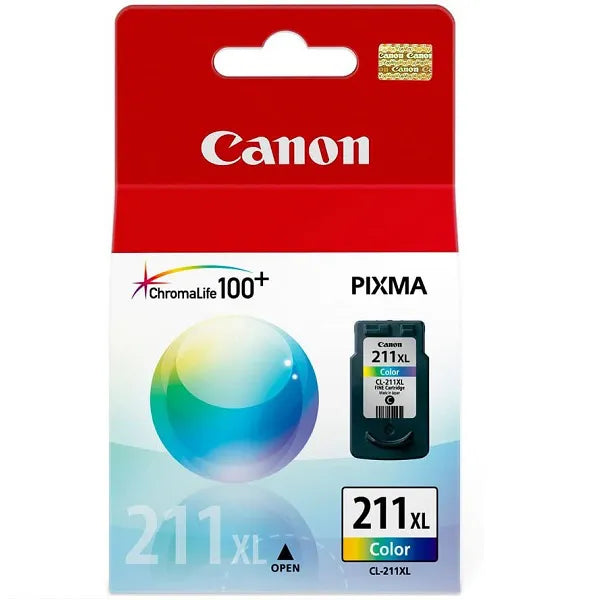 Cartucho Tinta Canon CL-211XL Colorido 15ml