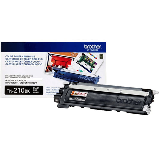 Cartucho Toner Brother TN-210BK Preto - Impressorajato