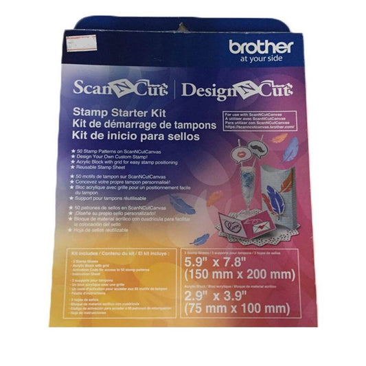 Kit Inicial de Carimbo CASTPKIT1 Brother para CM650W - Impressorajato