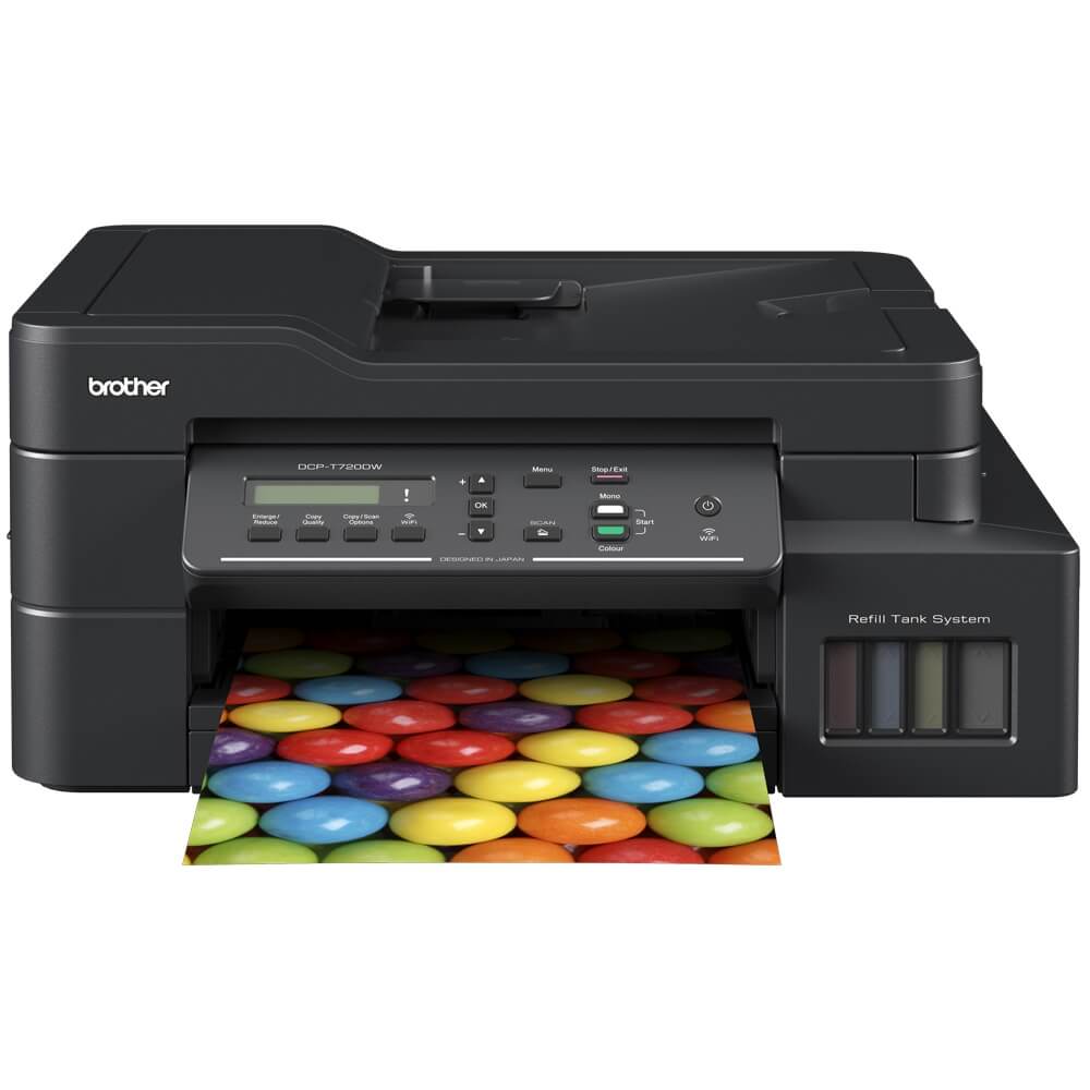 Impressora Multifuncional Brother DCP-T720DW Tanque de Tinta - Impressorajato