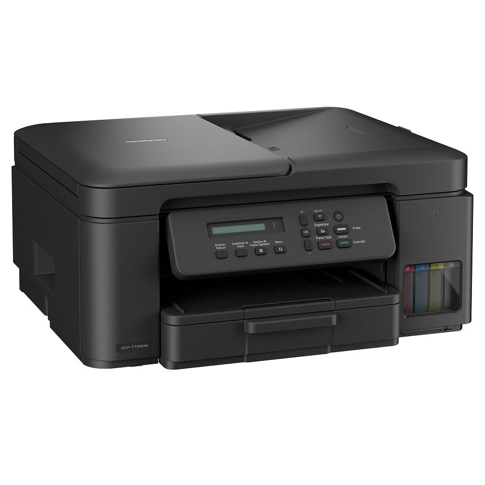 Impressora Multifuncional Brother DCP-T730DW Tanque de Tinta Colorida com Wirelles e Duplex Bivolt - Impressorajato