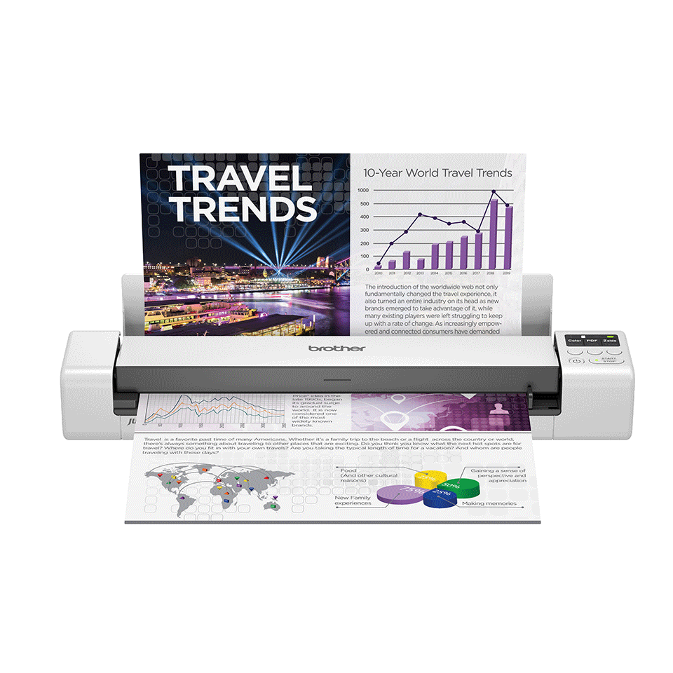Scanner Brother DS-940DW Portátil - Impressorajato