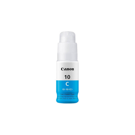 Refil de Tinta Canon GI-10C Ciano 70ml - Impressorajato