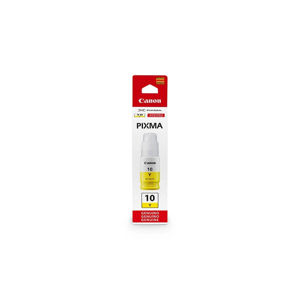 Refil de Tinta Canon GI-10Y Amarelo 70ml - Impressorajato