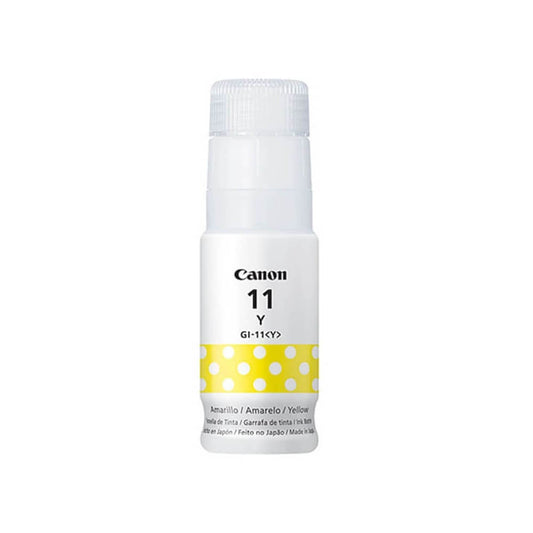 Refil de Tinta Canon GI-11Y Amarelo Original 70ml - Impressorajato