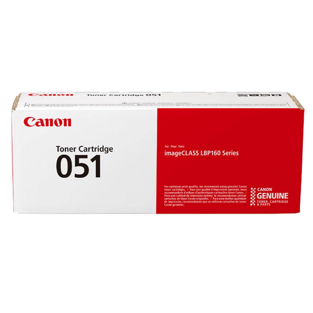 Toner Canon 051 Preto para MF262DW | MF264DW | LBP214dw | LBP162dw - Impressorajato