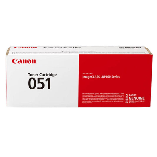 Toner Canon 051 Preto para MF262DW | MF264DW | LBP214dw | LBP162dw - Impressorajato
