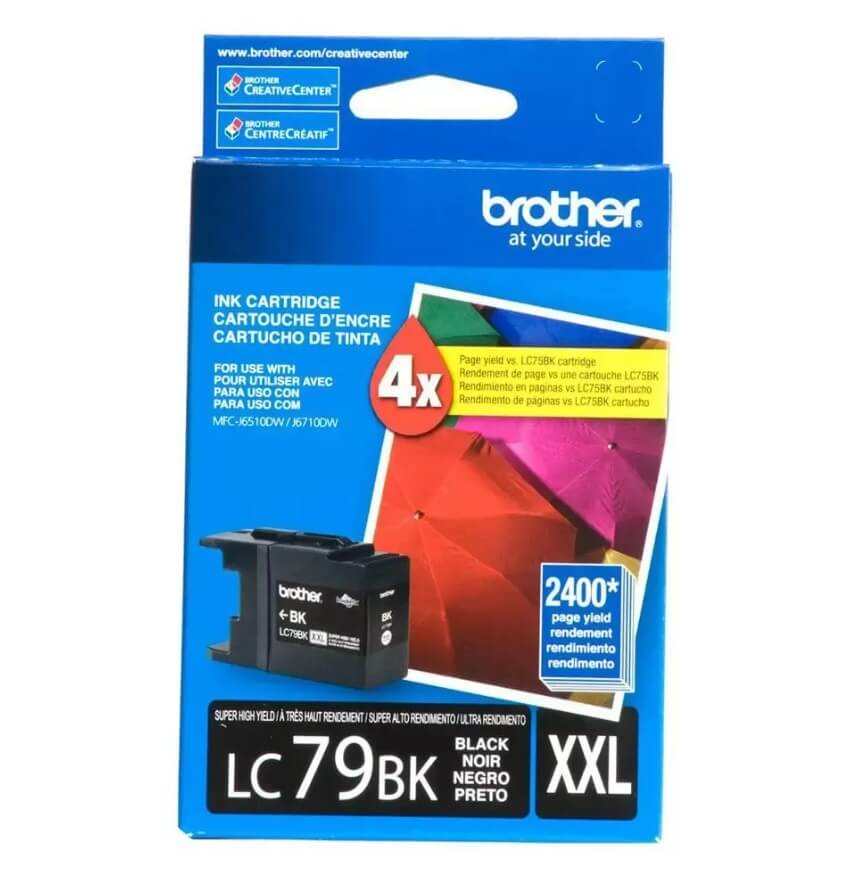 Cartucho Tinta Brother LC-79BK Preto Alto Rendimento - Impressorajato
