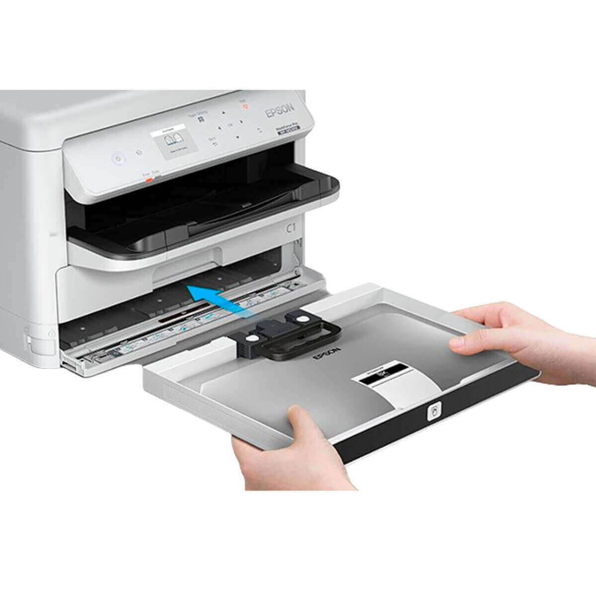 Impressora Epson WorkForce Pro WF-M5399 | Com Bolsa de Tinta Monocromática Wireless - Impressorajato