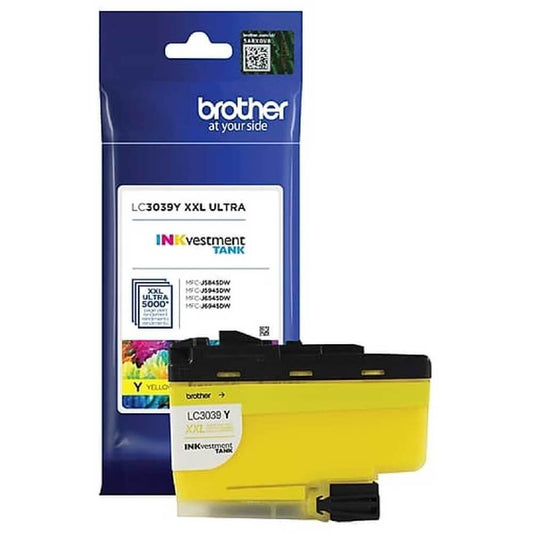 Cartucho de Tinta Brother LC 3039 Y Amarelo para MFC-J6545DW - Impressorajato