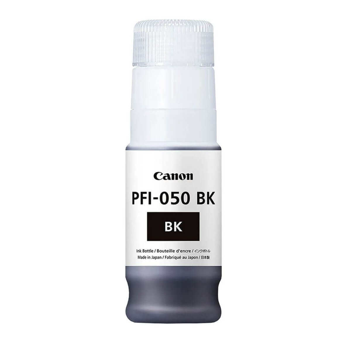 Cartucho de tinta Canon PFI-050BK Preto para TC-20 - Impressorajato