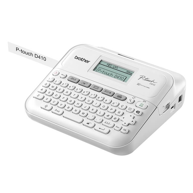 Rotulador eletrônico portátil Brother PT-D410 - Impressorajato