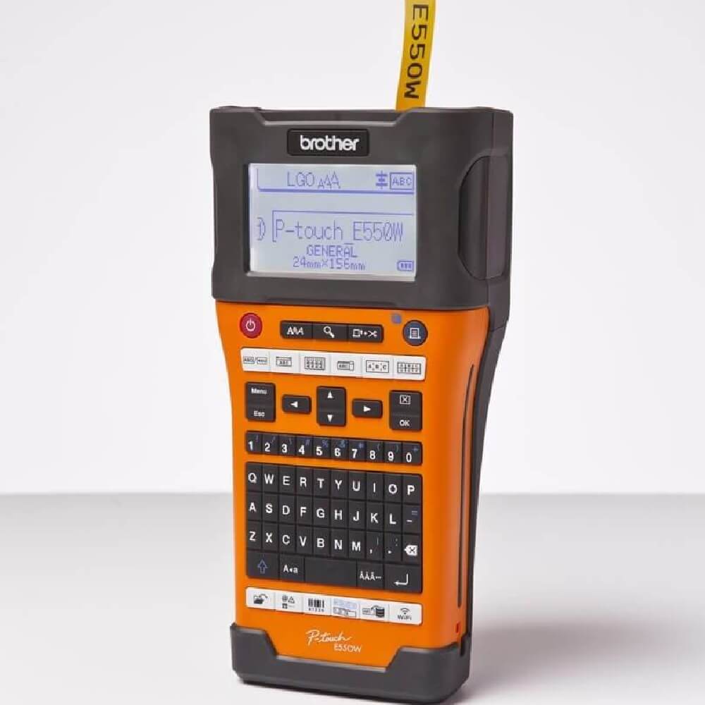 Rotulador Brother PT-E550 WVP Eletrônico Portátil - Impressorajato