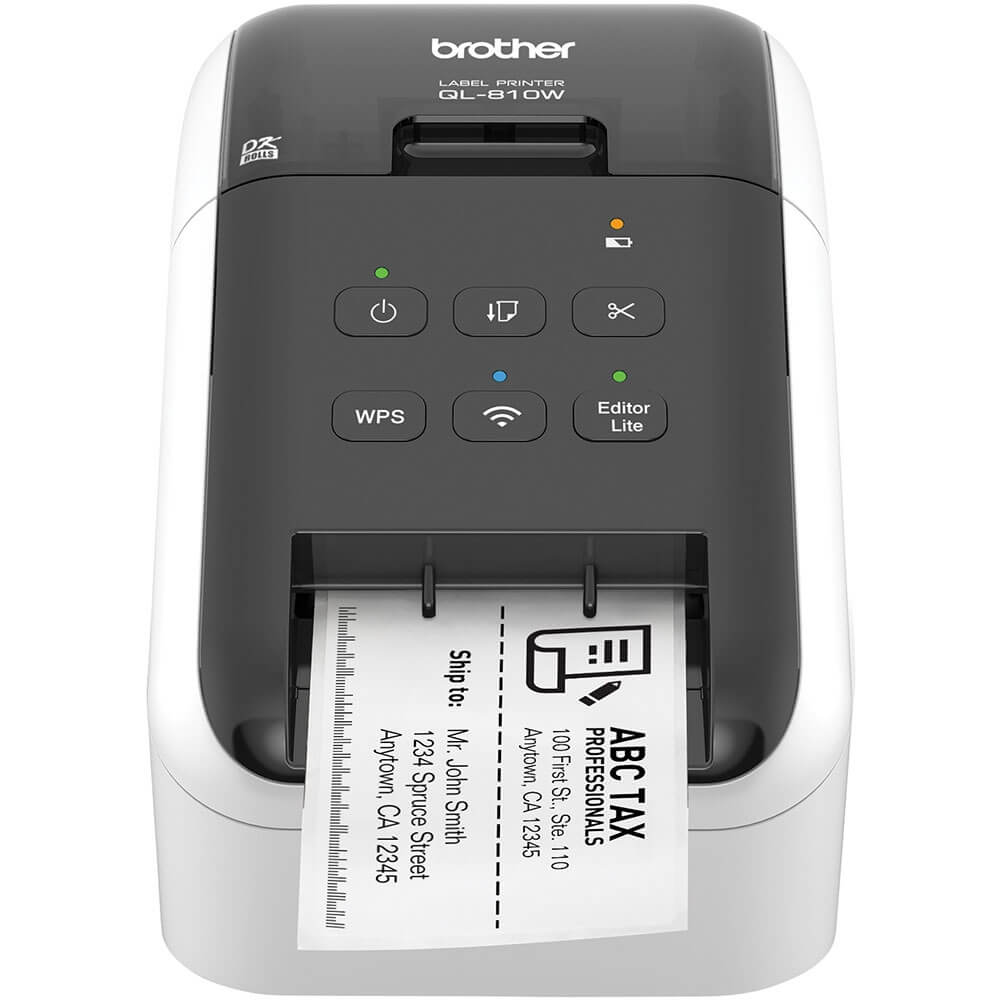 Impressora de Etiquetas Brother QL-810W Wireless - Impressorajato