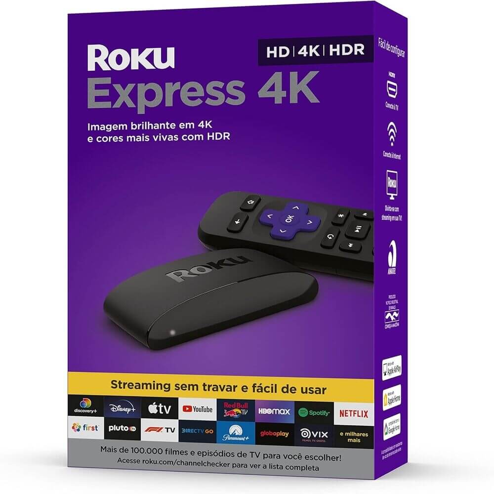 Roku Express 4K Streaming Player HD|4K|HDR - Impressorajato