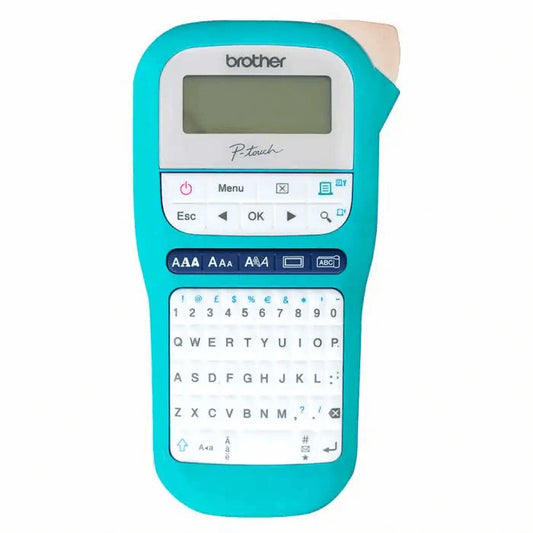 Rotulador Brother PT-H110TB Portátil Turquesa - Impressorajato