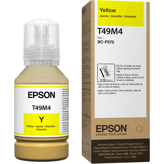 Tinta Sublimática Epson T49M420 Amarelo 140ml - Impressorajato
