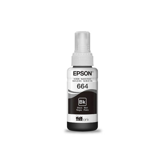 Refil Tinta Epson T664120 Preto 70ml - Impressorajato