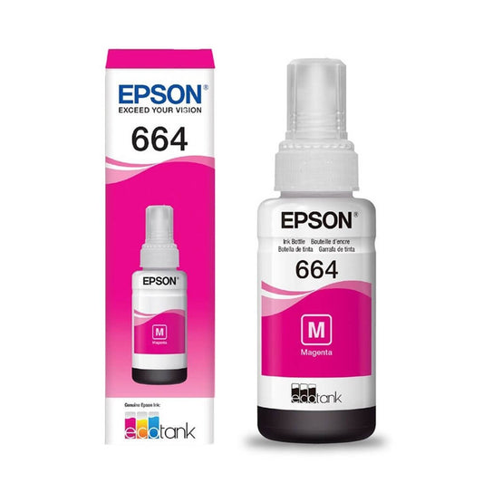 Refil Tinta Epson T664320 Magenta 70ml - Impressorajato