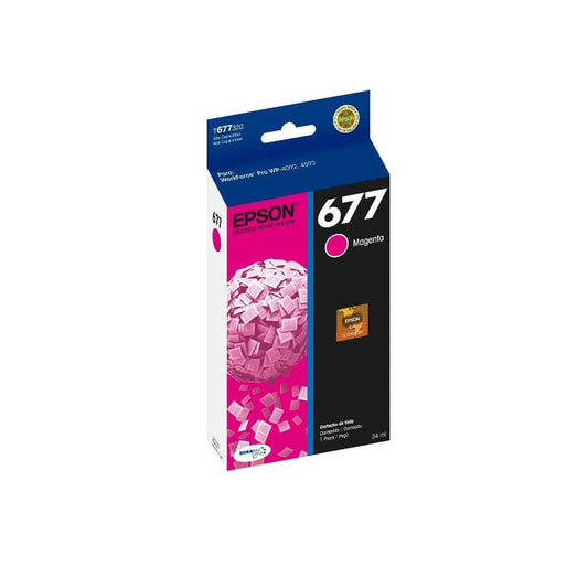 Cartucho Epson 677 T677320 Magenta WP 4092 / 4592 - Impressorajato