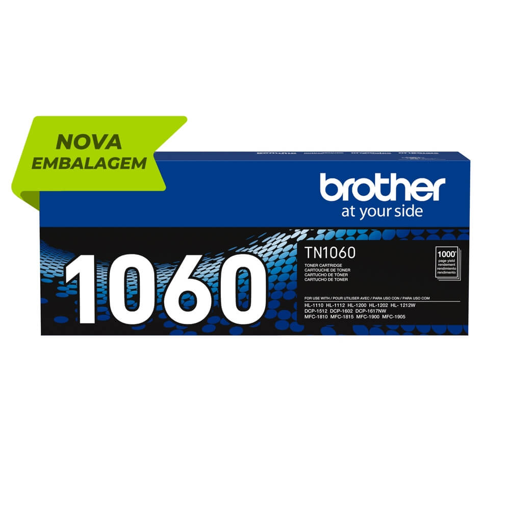 Toner Brother TN-1060 p/ 1112/1512/1617 - Impressorajato
