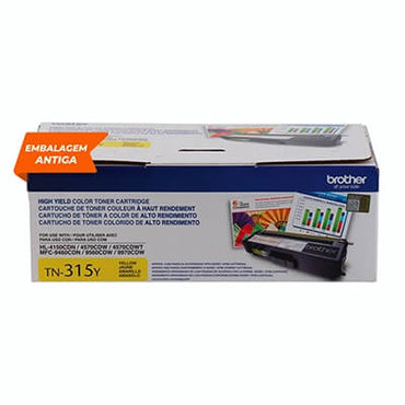 Cartucho Toner Brother TN-315Y Amarelo - Impressorajato