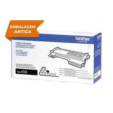 Toner Brother TN 450 Alto Rendimento - Impressorajato