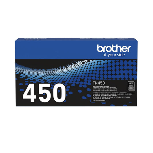 Toner Brother TN 450 Alto Rendimento - Impressorajato