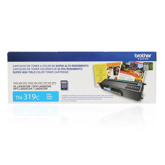 Toner Brother TN-319C Ciano Ultra Rendimento - Impressorajato