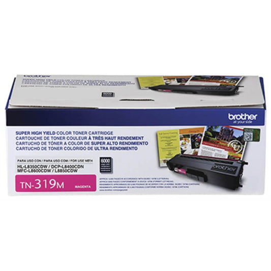Toner Brother TN-319M Magenta Ultra Rendimento - Impressorajato