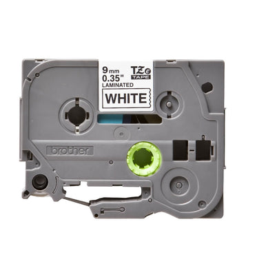 Fita Brother TZE-221 9mm Preto sobre Branco - Impressorajato