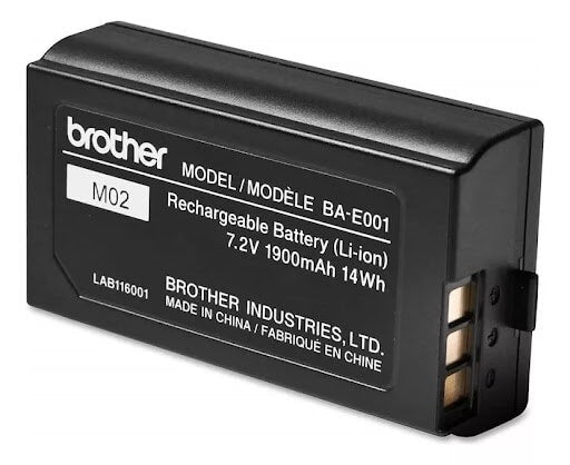 Bateria Recarregável Brother BAE001 para PTE300, PTE500 E PTE550W - Impressorajato