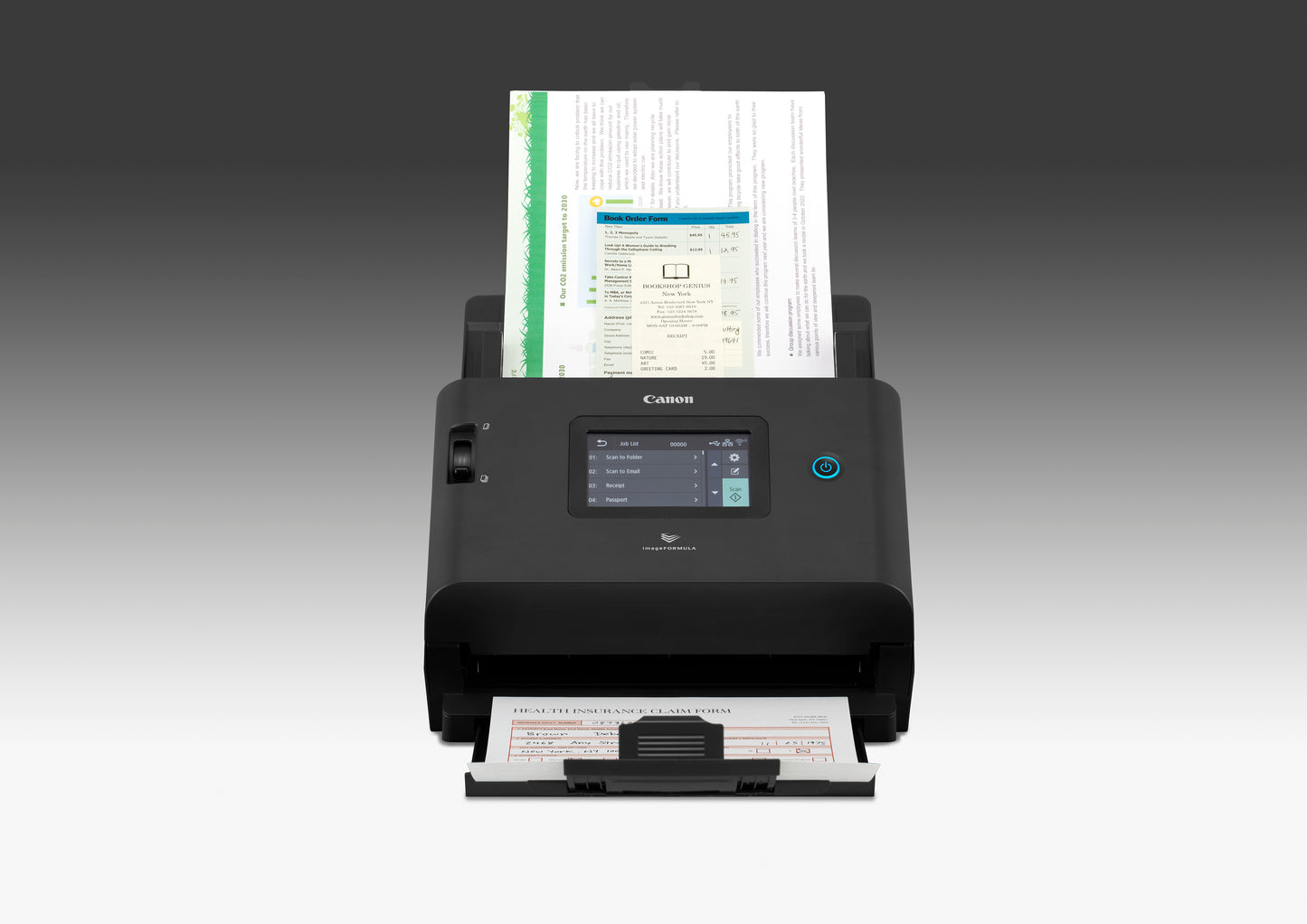 Scanner Canon DR-S350NW imageFORMULA Duplex