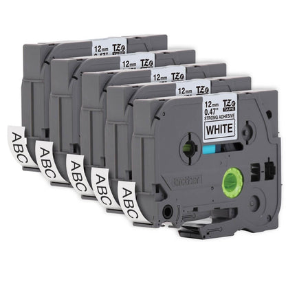 Fita para rotulador Brother TZe-231M5 - Pack com 5 unidades. - Impressorajato