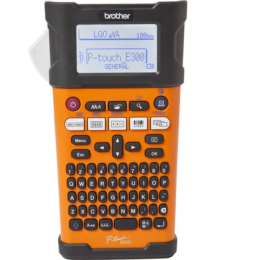Rotulador Brother PT-E300VP Eletrônico Portátil - Impressorajato