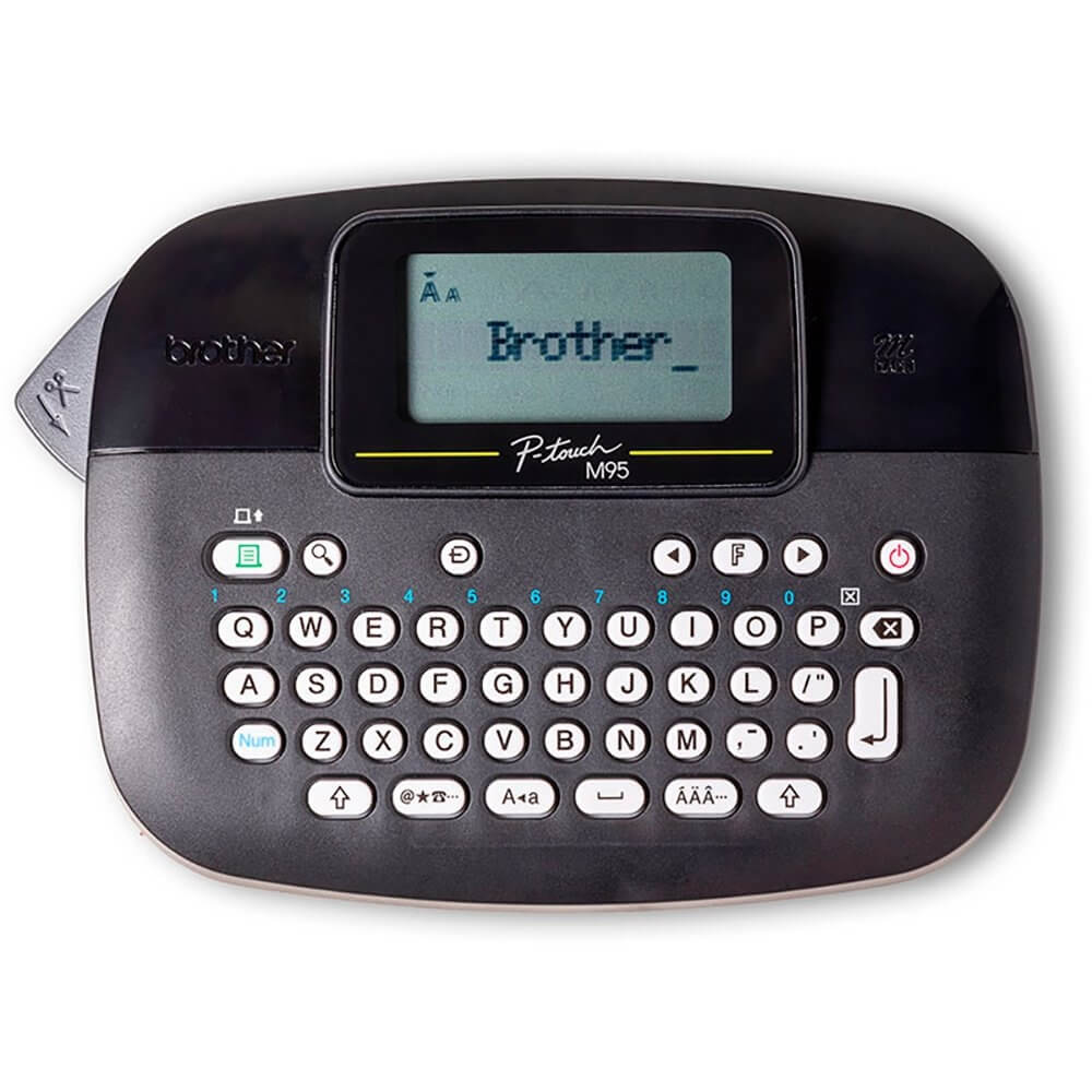 Rotulador Eletrônico Brother PT-M95BK - Preto - Impressorajato