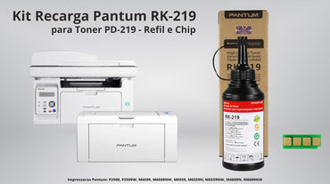 Refil Toner RK-219 Mono para Pantum P2509W M6559NW